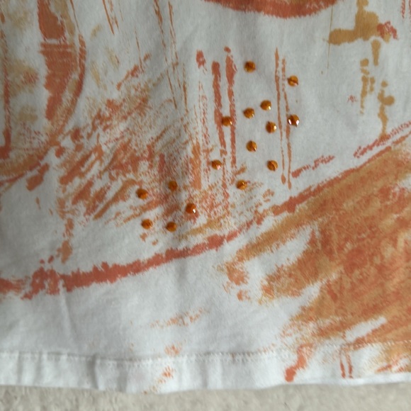 Weekend Choices short sleeved Tshirt. Large. Scoop necked.Sequinced front. - Picture 5 of 6